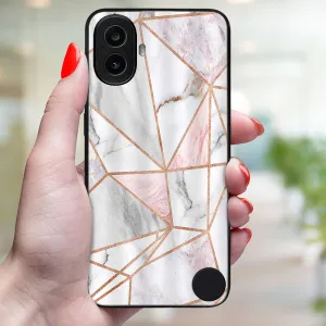 MY ART Ochranný kryt pre CMF Phone 1 PINK MARBLE (143)
