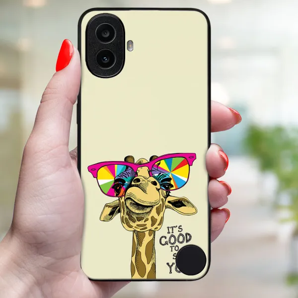 MY ART Ochranný kryt pre CMF Phone 1 GIRAFFE (180)