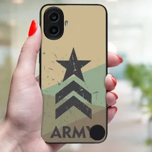 MY ART Ochranný kryt pre CMF Phone 1 ARMY (236)