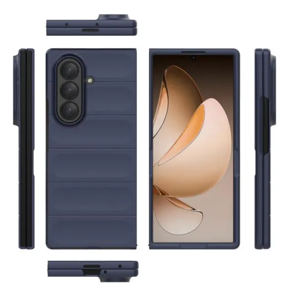 STEPS Ochranný kryt pre Samsung Galaxy Z Fold7 5G tmavomodrý