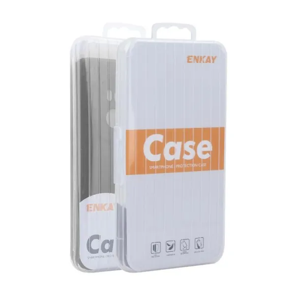 ENKAY LIQUID SILICONE Kryt pre Infinix Smart 9 HD čierny