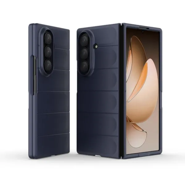 STEPS Ochranný kryt pre Samsung Galaxy Z Fold7 5G tmavomodrý