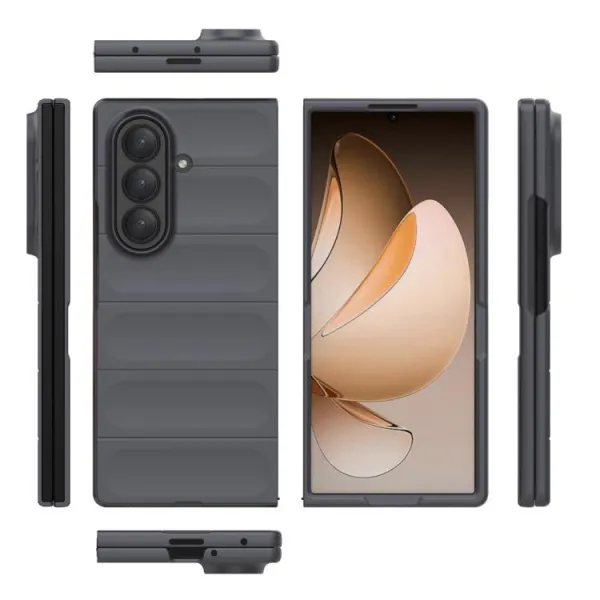 STEPS Ochranný kryt pre Samsung Galaxy Z Fold7 5G tmavošedý