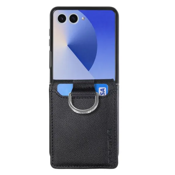 CARD Kryt s priehradkami pre karty Samsung Galaxy Z Flip7 5G čierny