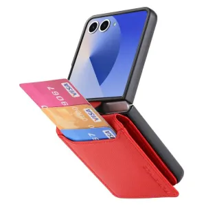CARD Kryt s priehradkami pre karty Samsung Galaxy Z Flip7 5G červený