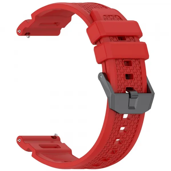 SILICONE Vymeniteľný remienok pre Garmin Venu X1 červený