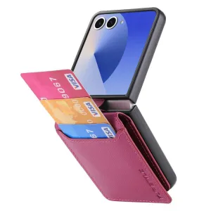 CARD Kryt s priehradkami pre karty Samsung Galaxy Z Flip7 5G fialový