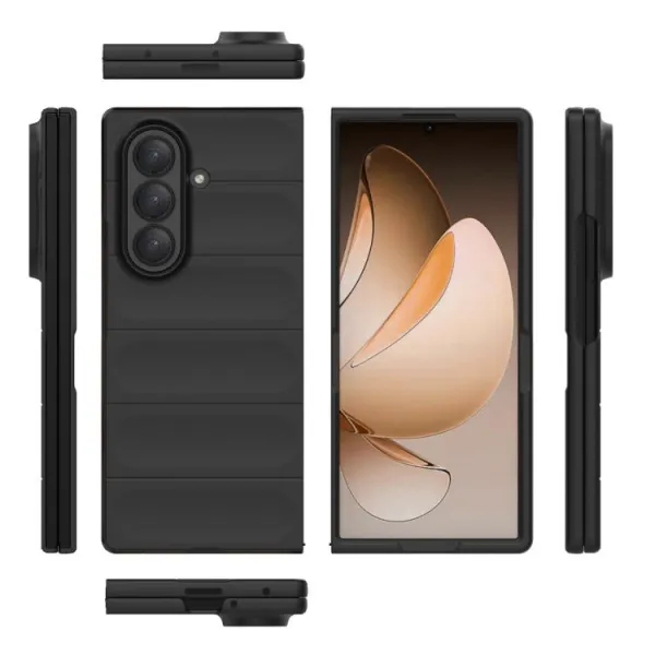 STEPS Ochranný kryt pre Samsung Galaxy Z Fold7 5G čierny
