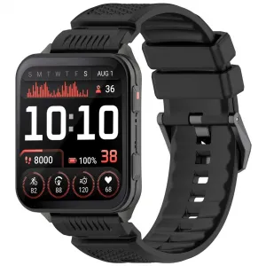 SILICONE Vymeniteľný remienok pre Garmin Venu X1 čierny