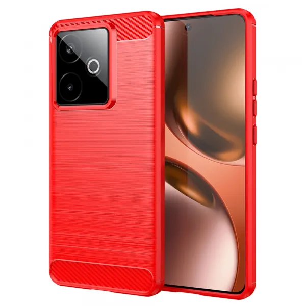 FLEXI TPU Ochranný kryt Realme GT 7 5G / Realme GT 7T 5G červený