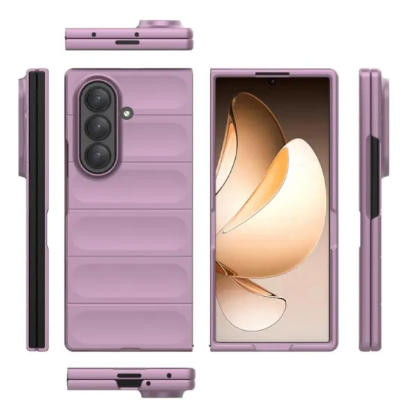 STEPS Ochranný kryt pre Samsung Galaxy Z Fold7 5G fialový