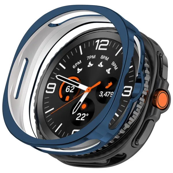 TPU HALF COVER Kryt pre Samsung Galaxy Watch8 Classic 46mm modrý