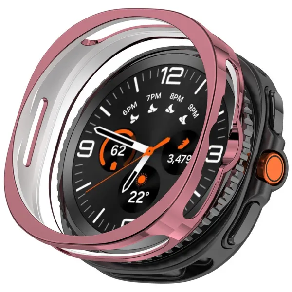 TPU HALF COVER Kryt pre Samsung Galaxy Watch8 Classic 46mm ružový