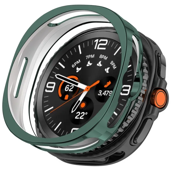 TPU HALF COVER Kryt pre Samsung Galaxy Watch8 Classic 46mm zelený