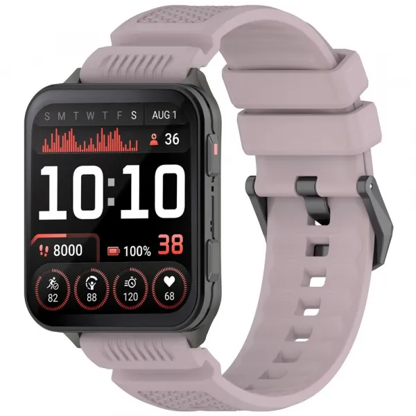 SILICONE Vymeniteľný remienok pre Garmin Venu X1 fialový