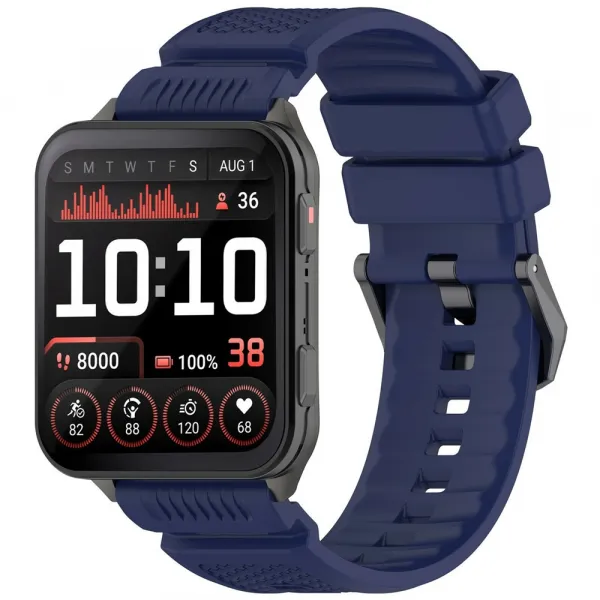 SILICONE Vymeniteľný remienok pre Garmin Venu X1 modrý