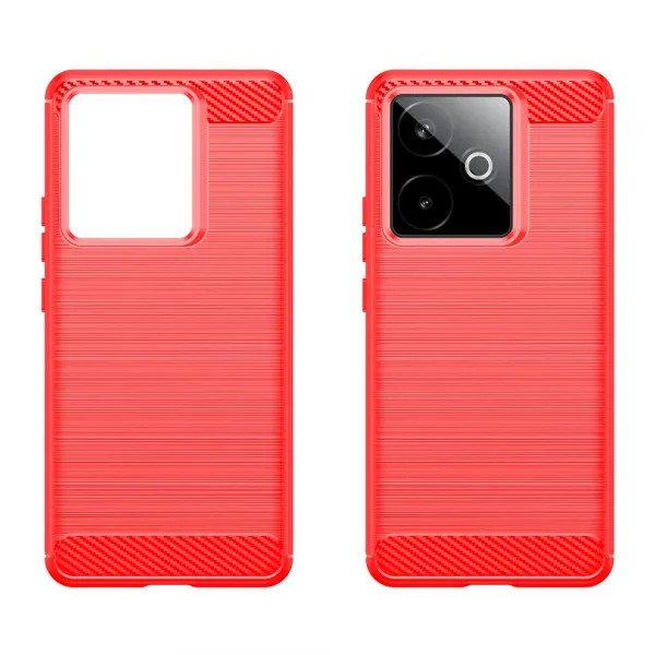 FLEXI TPU Ochranný kryt Realme GT 7 5G / Realme GT 7T 5G červený