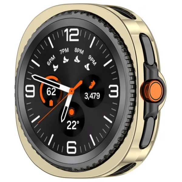 TPU HALF COVER Kryt pre Samsung Galaxy Watch8 Classic 46mm zlatý