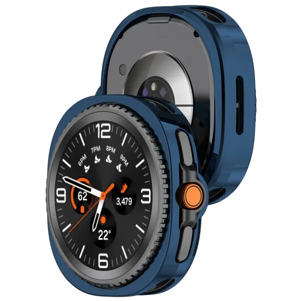 TPU HALF COVER Kryt pre Samsung Galaxy Watch8 Classic 46mm modrý