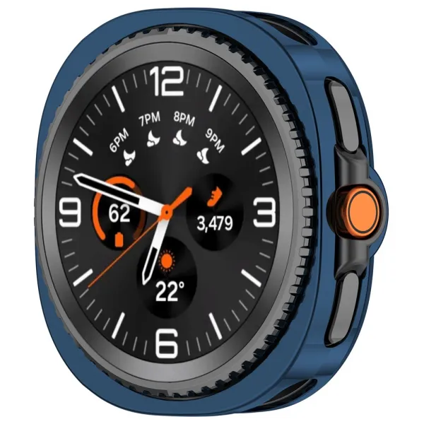 TPU HALF COVER Kryt pre Samsung Galaxy Watch8 Classic 46mm modrý