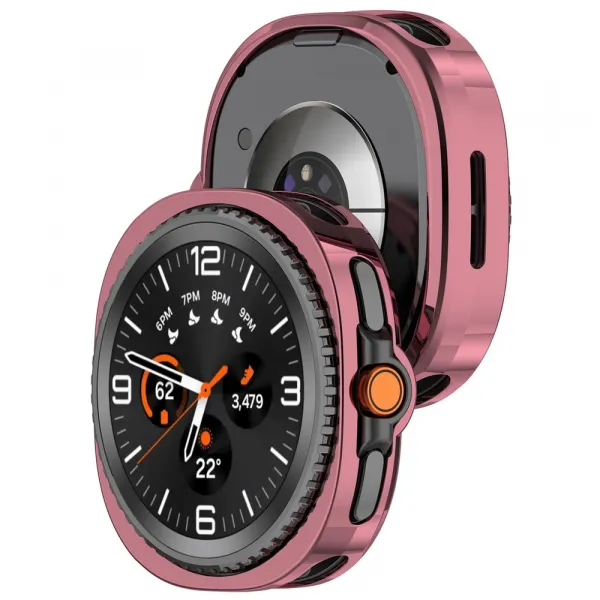 TPU HALF COVER Kryt pre Samsung Galaxy Watch8 Classic 46mm ružový