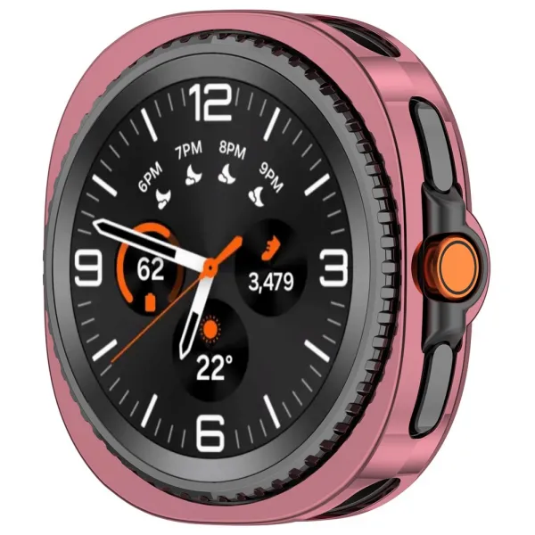TPU HALF COVER Kryt pre Samsung Galaxy Watch8 Classic 46mm ružový