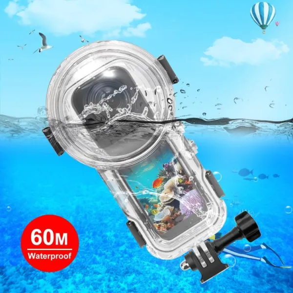 PULUZ 60M Vodotesný obal pre Insta360 X5