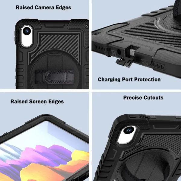 SOLID Odolný obal pre Xiaomi Redmi Pad 2 čierny