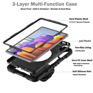 SOLID Odolný obal pre Xiaomi Redmi Pad 2 čierny