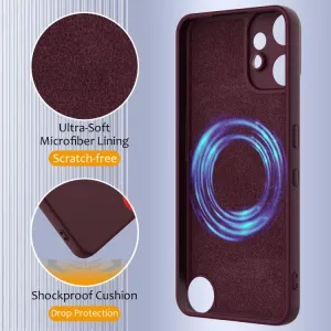 RUBBER MAGSAFE Silikónový kryt pre CMF Phone 2 Pro PLUM COLOR