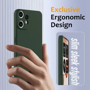 RUBBER MAGSAFE Silikónový kryt pre CMF Phone 2 Pro DARK GREEN