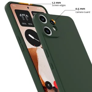 RUBBER MAGSAFE Silikónový kryt pre CMF Phone 2 Pro DARK GREEN