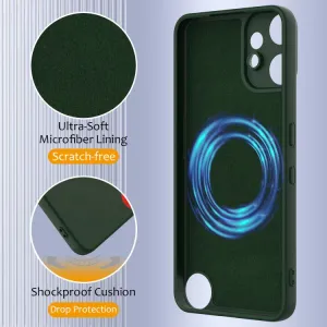 RUBBER MAGSAFE Silikónový kryt pre CMF Phone 2 Pro DARK GREEN