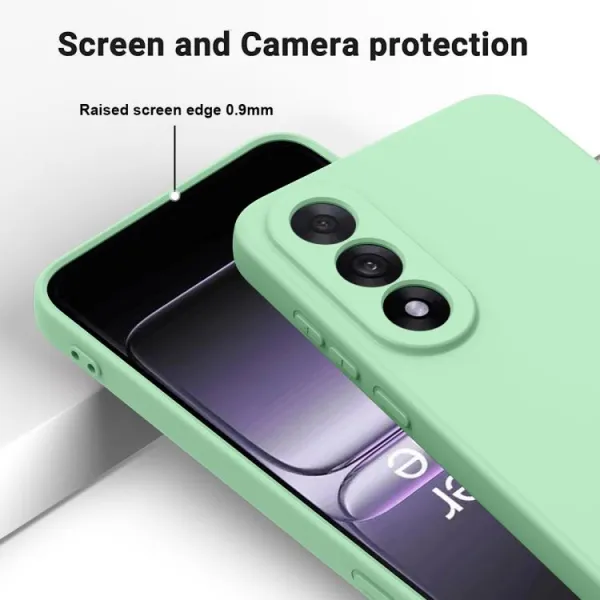 RUBBER Ochranný obal pre OnePlus Nord 5 5G zelený
