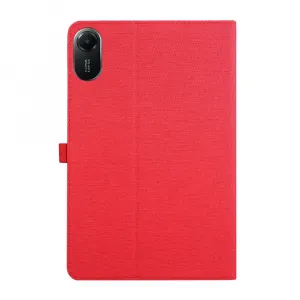FABRIC Zaklápací kryt pre Xiaomi Redmi Pad 2 červený