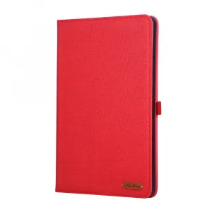 FABRIC Zaklápací kryt pre Xiaomi Redmi Pad 2 červený