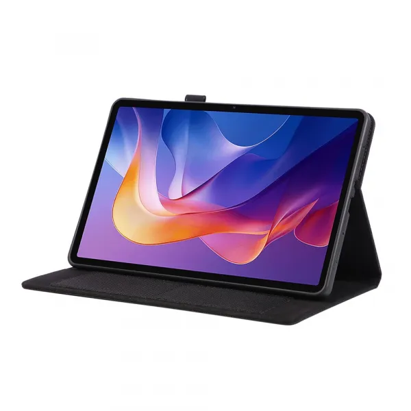 FABRIC Zaklápací kryt pre Xiaomi Redmi Pad 2 čierny