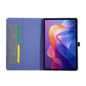 FABRIC Zaklápací kryt pre Xiaomi Redmi Pad 2 modrý