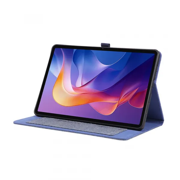 FABRIC Zaklápací kryt pre Xiaomi Redmi Pad 2 modrý