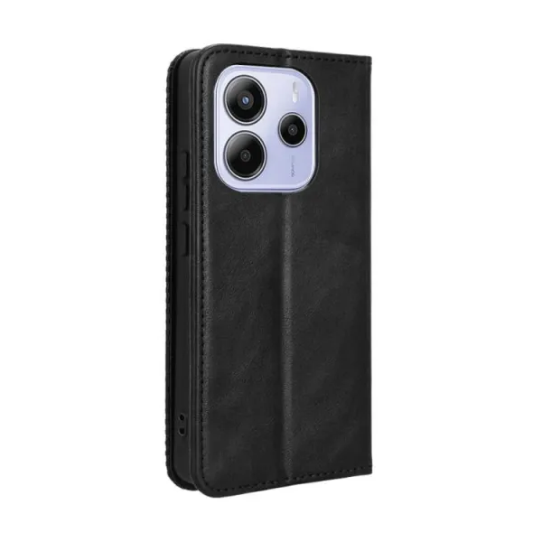 BUSINESS Peňaženkové puzdro pre Xiaomi Redmi Note 14 (EU verzia 164.8mm) čierne