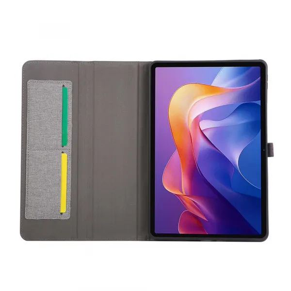 FABRIC Zaklápací kryt pre Xiaomi Redmi Pad 2 šedý
