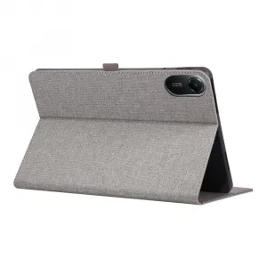 FABRIC Zaklápací kryt pre Xiaomi Redmi Pad 2 šedý