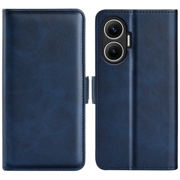 SIDE Peňaženkové puzdro pre Xiaomi Poco F7 modré