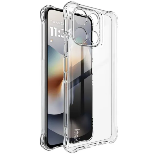 IMAK Ochranný obal pre Motorola Moto G56 5G priehľadný