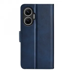 SIDE Peňaženkové puzdro pre Xiaomi Poco F7 modré