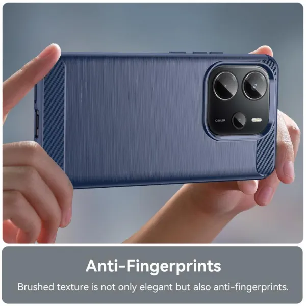 FLEXI TPU Ochranný kryt Xiaomi Redmi Note 14 (EU verzia 164.8mm) modrý