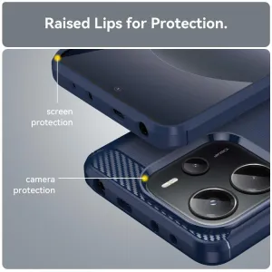 FLEXI TPU Ochranný kryt Xiaomi Redmi Note 14 (EU verzia 164.8mm) modrý
