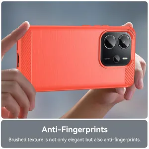 FLEXI TPU Ochranný kryt Xiaomi Redmi Note 14 (EU verzia 164.8mm) červený
