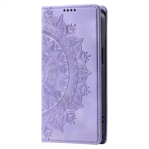 ART MANDALA Peňaženkový obal pre Xiaomi Redmi Note 13 fialový