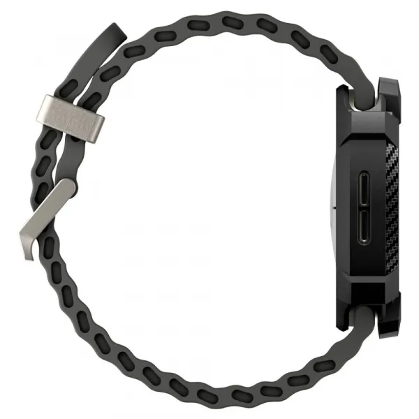 SPIGEN RUGGED ARMOR Ochranný kryt Samsung Galaxy Watch8 44mm MATTE BLACK